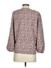 J.Crew 100% Polyester Brown 3/4 Sleeve Blouse Size XS - photo 2