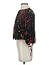 Wilfred 100% Polyester Black 3/4 Sleeve Blouse Size XXS - photo 5