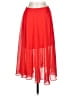 Soprano 100% Polyester Solid Red Formal Skirt Size S - photo 1
