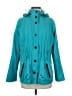 Style&Co 100% Polyester Teal Raincoat Size S - photo 1