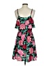 Elle 100% Polyester Floral Teal Casual Dress Size S - photo 2