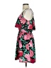 Elle 100% Polyester Floral Teal Casual Dress Size S - photo 5