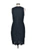 Ann Taylor 100% Polyester Blue Cocktail Dress Size 6 - photo 2