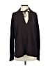 Vince. Black Long Sleeve Blouse Size S - photo 1