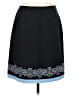 Ann Taylor LOFT Graphic Black Formal Skirt Size 6 - photo 1
