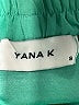 Yana K 100% Polyester Solid Green Skort Size S - photo 3