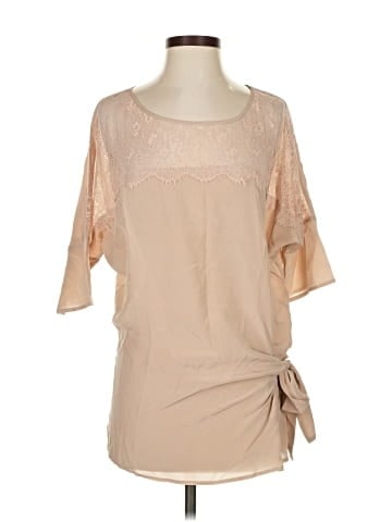 Gold Hawk Short Sleeve Blouse (view 1)