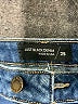 Just Black Hearts Blue Jeans Size 25 waist - photo 4