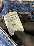Just Black Hearts Blue Jeans Size 25 waist - photo 5