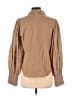 Olivaceous Brown Long Sleeve Blouse Size L - photo 2