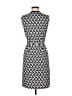 DM Collection Argyle Black Casual Dress Size 6 - photo 2