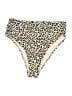 Unbranded Animal Print Tan Black Swimsuit Bottoms Size M - photo 1