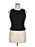 Open Edit Black Sleeveless Top Size XL - photo 1