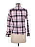 Jack Wills 100% Cotton Plaid Pink Long Sleeve Button-Down Shirt Size 6 - photo 2