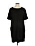 MICHAEL Michael Kors Solid Black Casual Dress Size M - photo 1