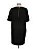 MICHAEL Michael Kors Solid Black Casual Dress Size M - photo 2