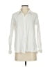 Unbranded Ivory Long Sleeve Button-Down Shirt Size S - photo 1