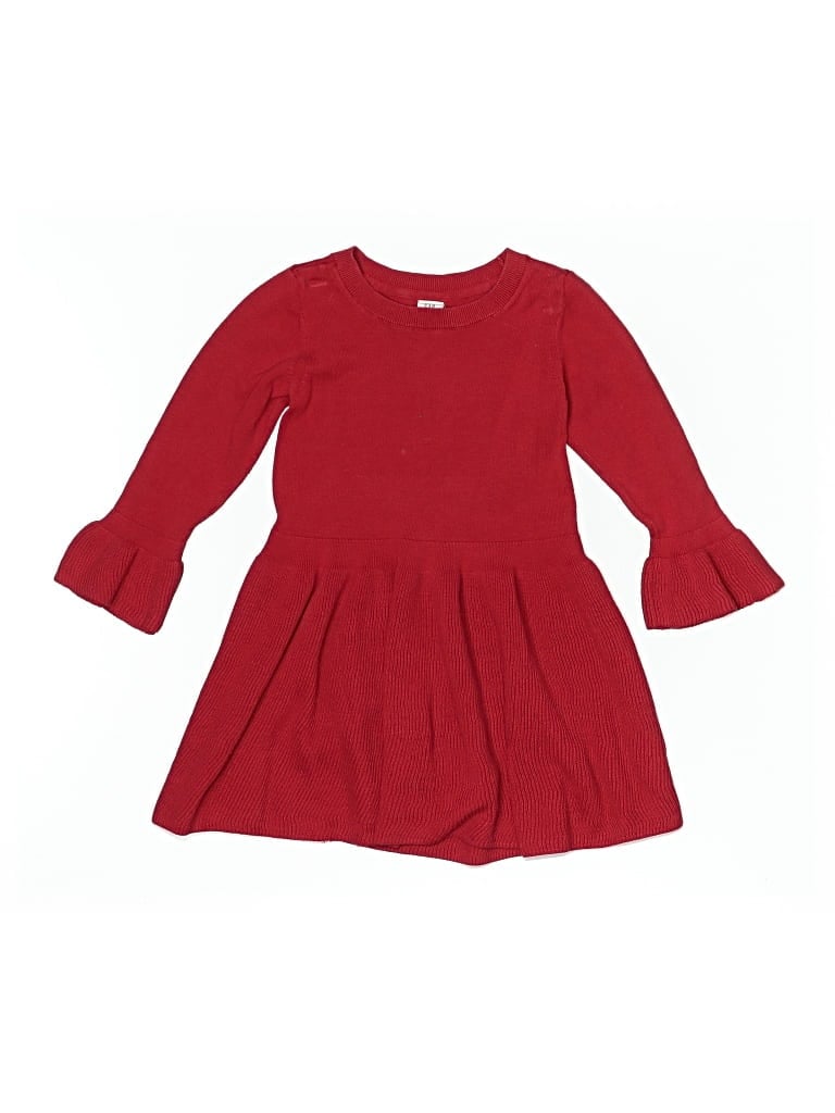 Pre-owned Baby Gap Kids' Dress In Red