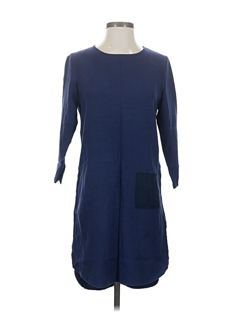 Pre-owned Amour Vert Casual Dress In Blue