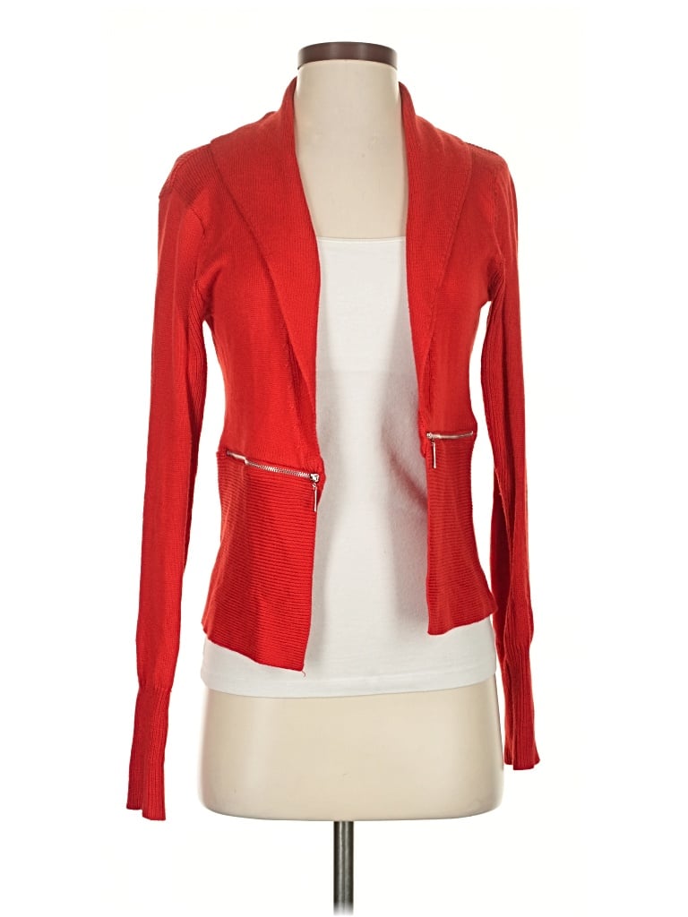 Pre-owned Premise Cardigan Sweater In Red