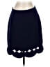 Club Monaco 100% Polyester Hearts Blue Formal Skirt Size 4 - photo 1
