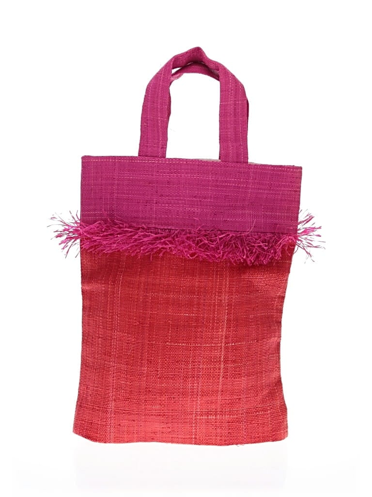 Pre-owned Ethos Satchel In Red