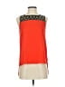 THML 100% Polyester Orange Sleeveless Blouse Size S - photo 1