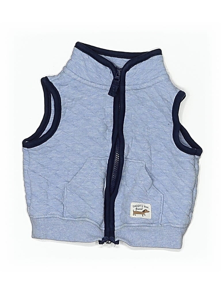 Pre-owned Carter's Babies' Vest In Blue