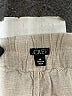 J.Crew 100% Linen Solid Tan Khaki Shorts Size M - photo 3