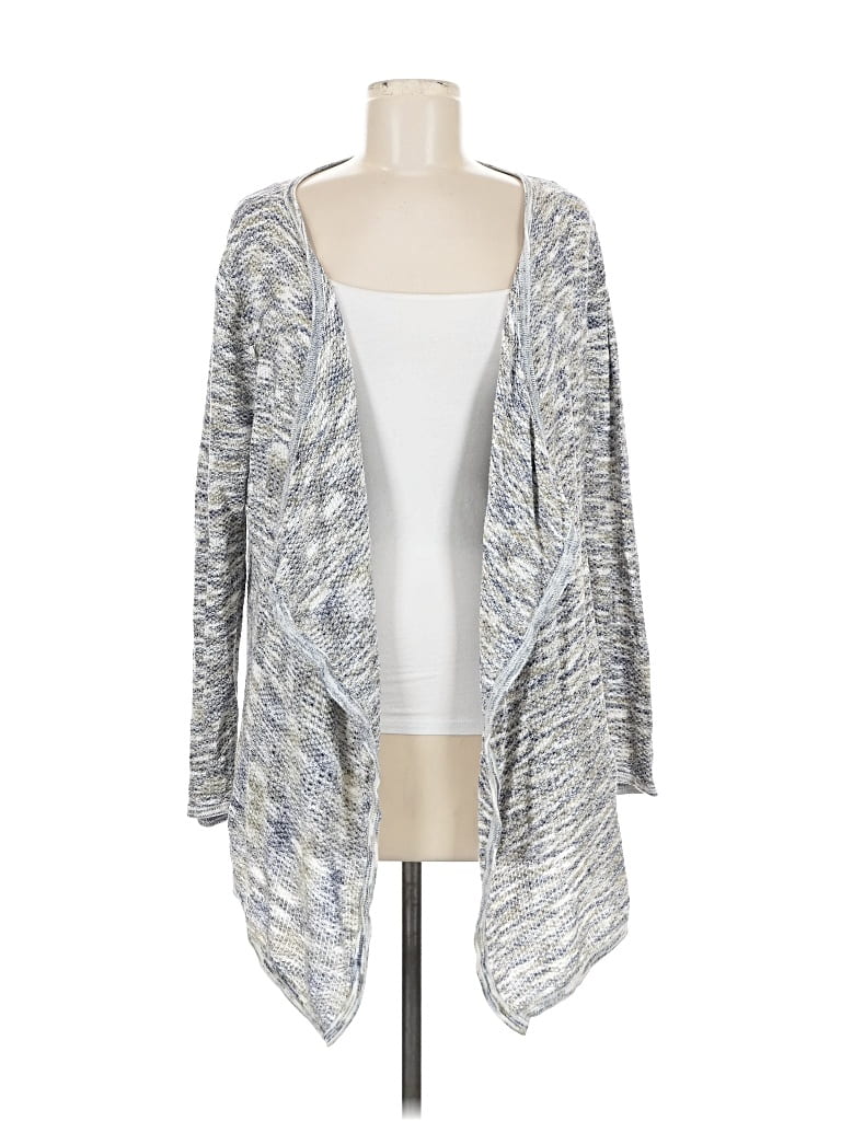 Pre-owned Ab Studio Cardigan Sweater In Gray