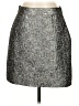 Banana Republic Tweed Silver Formal Skirt Size 2 - photo 1