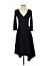BCBGMAXAZRIA Solid Black Cocktail Dress Size 4 - photo 1