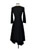 BCBGMAXAZRIA Solid Black Cocktail Dress Size 4 - photo 2