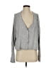 Out From Under Gray Long Sleeve Blouse Size S - photo 1