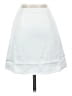 Sabo 100% Polyester Solid White Casual Skirt Size XXS - photo 1