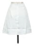 Sabo 100% Polyester Solid White Casual Skirt Size XXS - photo 2