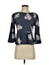 Assorted Brands 100% Viscose Gray 3/4 Sleeve Blouse Size S - photo 1