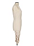 Unbranded Solid Tan Cocktail Dress Size L - photo 4