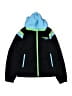 Assorted Brands 100% Polyester Color Block Black Windbreaker Size S (youth) - photo 1