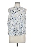 Fun2Fun 100% Rayon Blue Sleeveless Blouse Size L - photo 1
