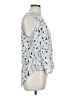 Fun2Fun 100% Rayon Blue Sleeveless Blouse Size L - photo 4