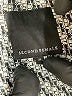 Second Female Tweed Black Silver Jacket Size XS - photo 6