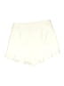 Cupcakes & Cashmere 100% Polyester Ivory Shorts Size 10 - photo 2