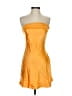 Assorted Brands 100% Polyester Orange Cocktail Dress Size XS - photo 1