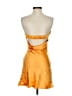 Assorted Brands 100% Polyester Orange Cocktail Dress Size XS - photo 2