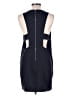 Kimberly Ovitz 100% Polyester Solid Blue Black Casual Dress Size 8 - photo 2
