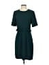 Charles Henry Solid Teal Cocktail Dress Size S - photo 1