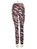 Lululemon Athletica Print Burgundy Active Pants Size 4 - photo 1