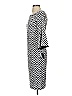 Gabby Skye Chevron-herringbone Gray Casual Dress Size 4 - photo 5