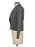 Rafaella Chevron-herringbone Gray Blazer Size 4 (petite) - photo 5